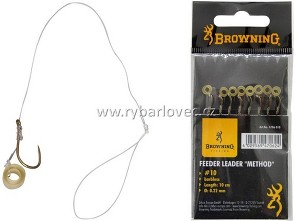 Návazec feeder Browning Leader Method vel.18