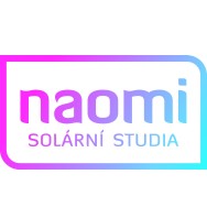 logo Solárium Naomi – vertikální i horizontální solárium