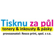 logo TisknuZaPul.cz - tonery & cartridge & pásky