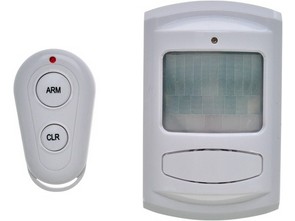 SOLIGHT GSM Alarm, pohybový senzor, dálk. ovladač, bílý, 1D11