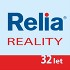 logo RELIA reality, již 32 let