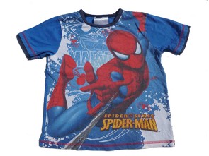 Tričko Spiderman velikost 104