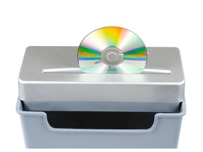 Likvidace nosičů CD a DVD