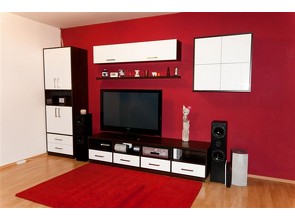 Obývací stěny, TV a audio komody a nábytek pro elektroniku Brno a Praha