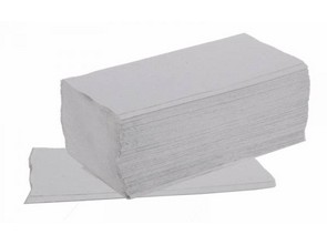 Papír.ručníky ZICK-ZACK, šedé, á 5000ks