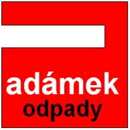 logo ADÁMEK ODPADY - Odvoz odpadů a sutě