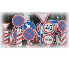 Dozna - provizorní dopravní značení