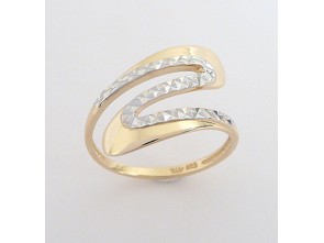 Zlatý prsten s brusem