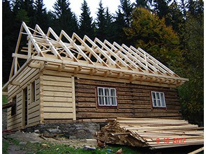 Rekonstrukce dřevostavby